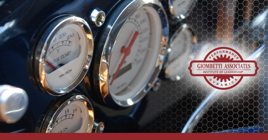 Car gauges for blog about self-awareness